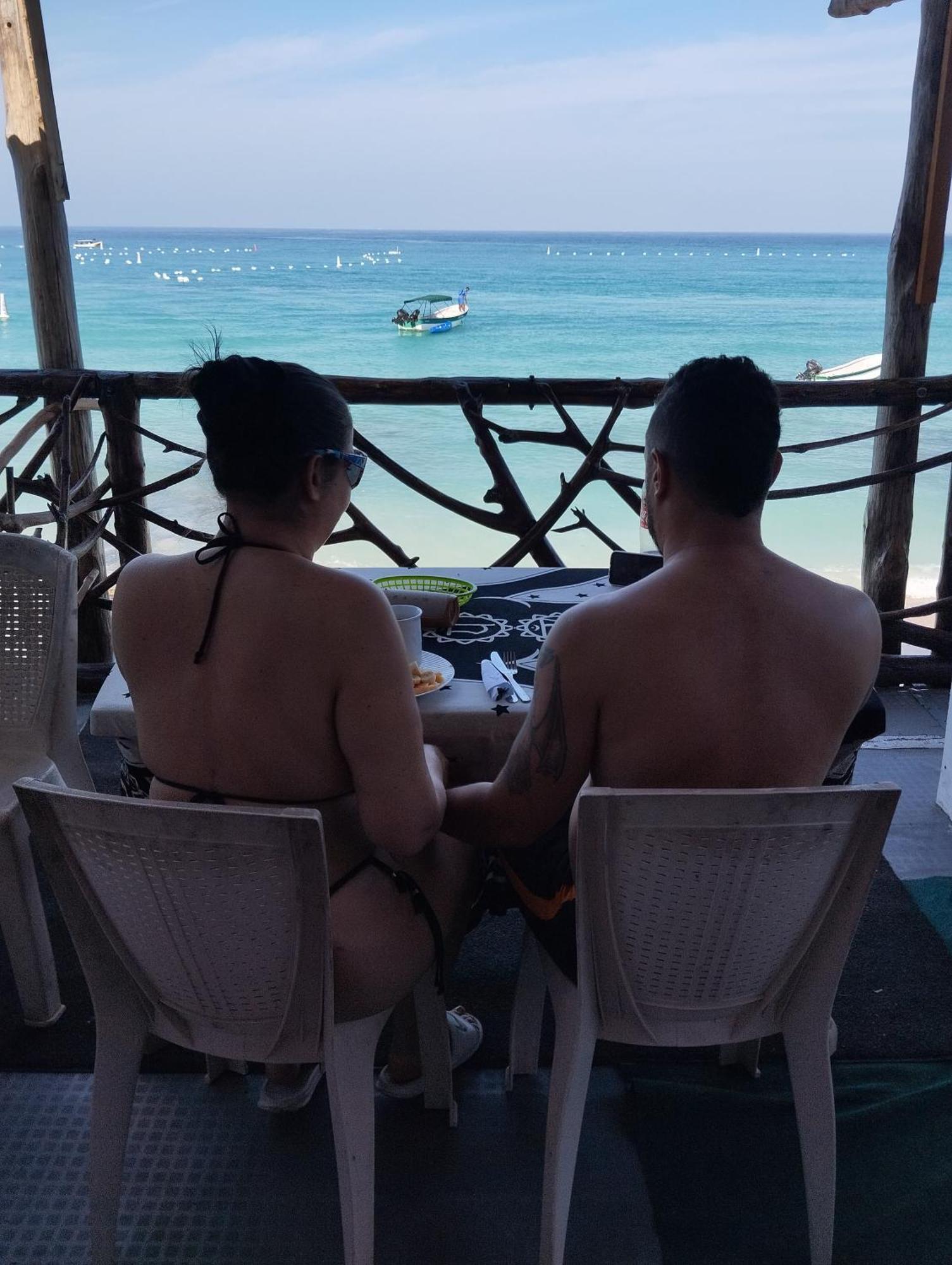 Hostal Lamar Baru Donde Gertrudis Playa Blanca Bagian luar foto